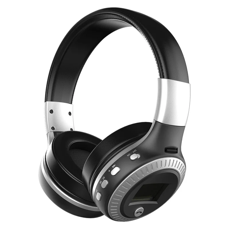 Беспроводная стереогарнитура Zealot B19 Bluetooth наушники с оголовьем и светодиодными