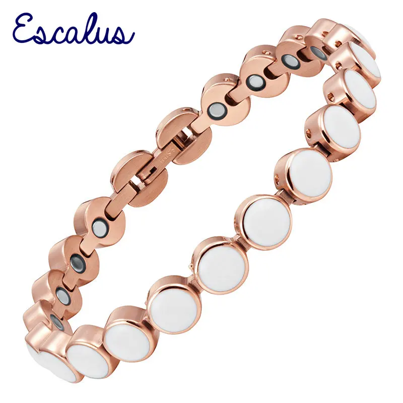Женский магнитный браслет эскалус из нержавеющей стали | Украшения и аксессуары