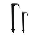 Держатель для садового шланга DN16,DN20, держатель стеблей для сельскохозяйственной Оросительная ПВХ-труба, садовые аксессуары, вставьте наземная консоль, 5 шт.