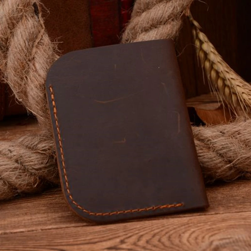 COWATHER 2017 новый корова натуральная кожа мужчин карты кошельки высокое качество