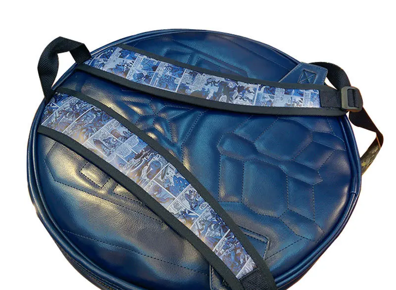 Большой рюкзак в стиле аниме Капитан Америка водонепроницаемый холщовый для