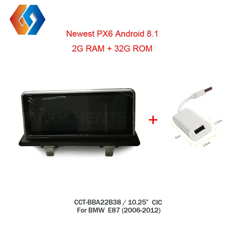 10 25 HD автомобильное радио Android мультимедиа для BMW E87 2006 2012 CIC сенсорный экран GPS