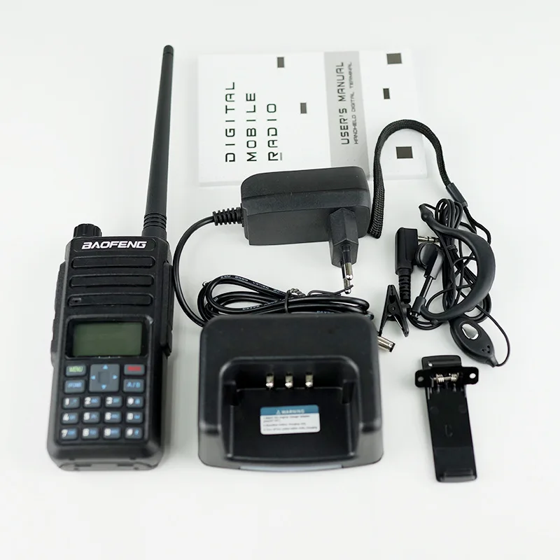 2018 BAOFENG DMR DM-1801 цифровая рация UHF VHF радио уровень I/ II цифровой аналоговый двойной