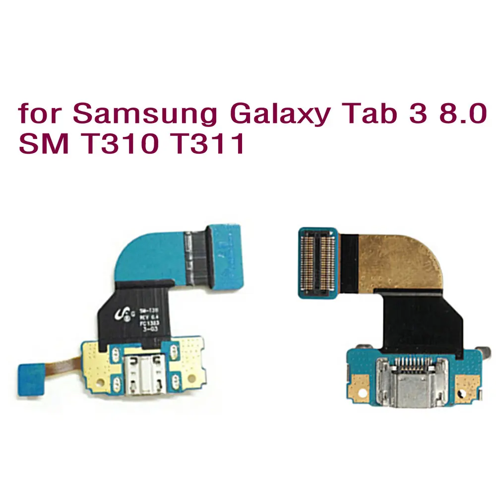 Док-станция с usb-портом для зарядки гибкий кабель микрофоном Samsung Galaxy Tab 3 8 0 SM T310 T311