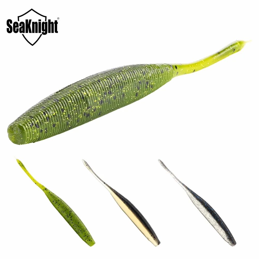 SeaKnight 18 шт./лот SL006 рыболовная приманка 125 мм/5 дюймов 7 г Супер мягкий червь