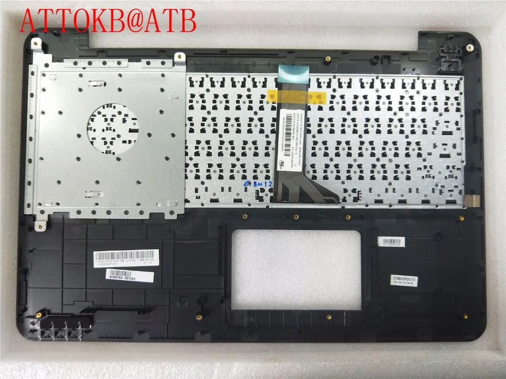 Новая клавиатура RU для Asus X555LA X555LB X555LD X555LJ X555LI X555LF X555LP Упор для рук с крышкой c клавиатурой