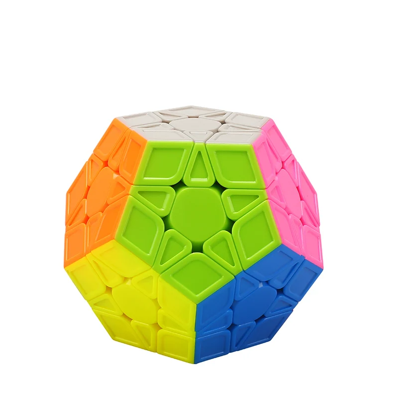 Волшебный пазл QIYI megaminx с 12 сторонней скоростью без наклеек профессиональный