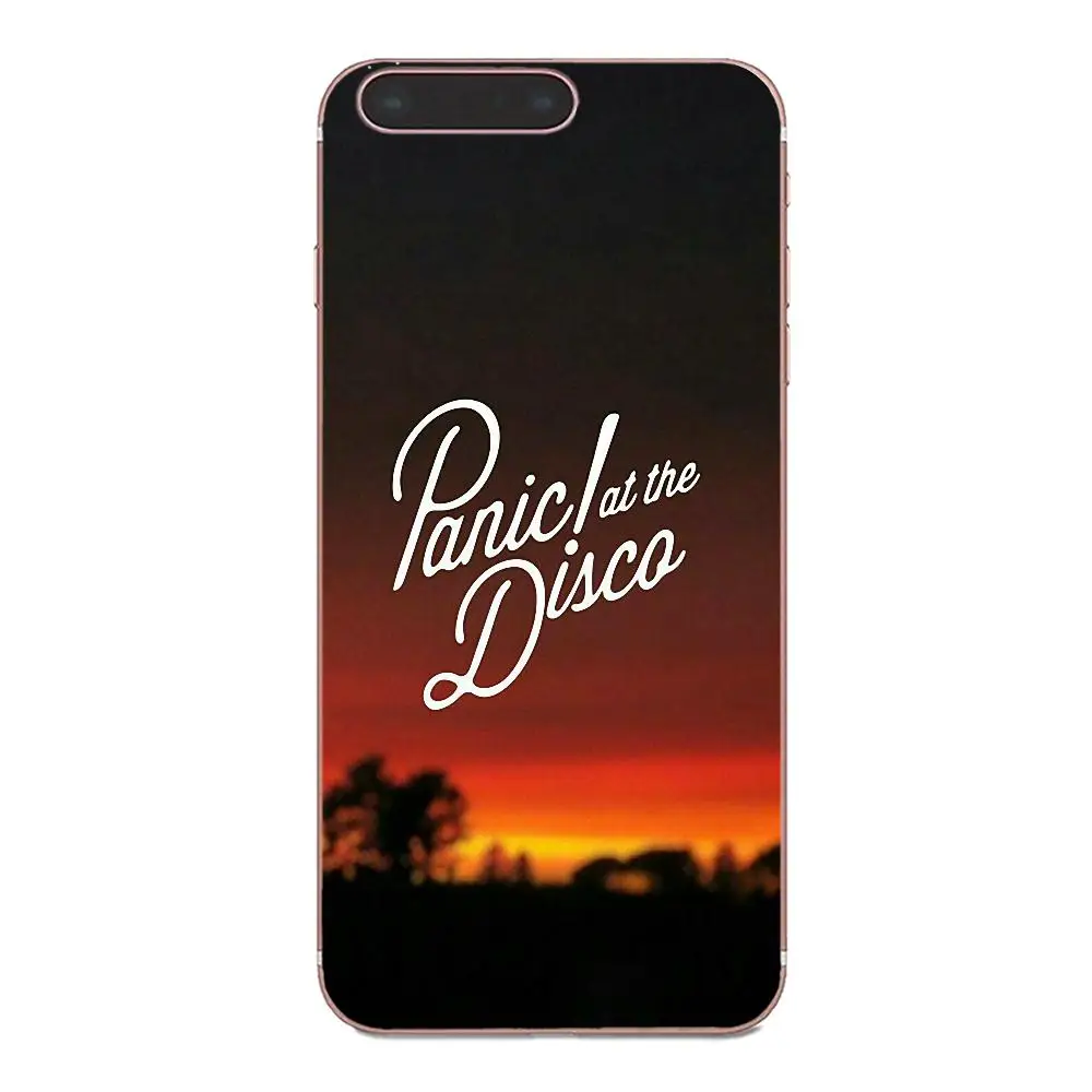 Для Galaxy J1 J2 J3 J330 J4 J5 J6 J7 J730 J8 2015 2016 2017 2018 mini Pro TPU хипстерский чехол Panic At Disco |