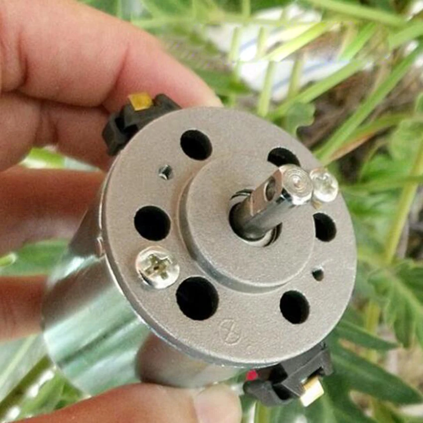 DC120V двойной шарикоподшипник компенсации угольные щетки DC мотор 3800