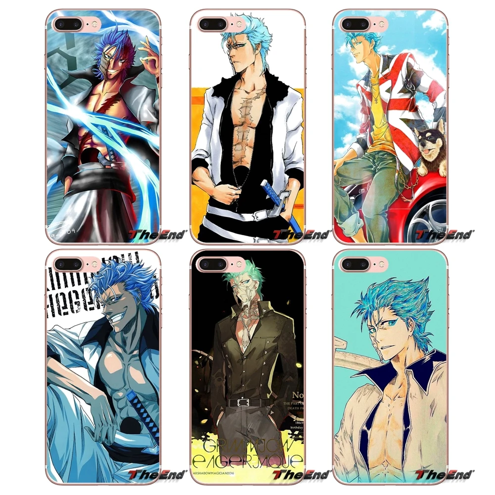 Чехол для Xiaomi Redmi 4 3 3S Pro Mi3 Mi4 Mi4i Mi4C Mi5 Mi5S Mi Max Note 2 Anime Bleach Grimmjow jeagerjaquees | Мобильные