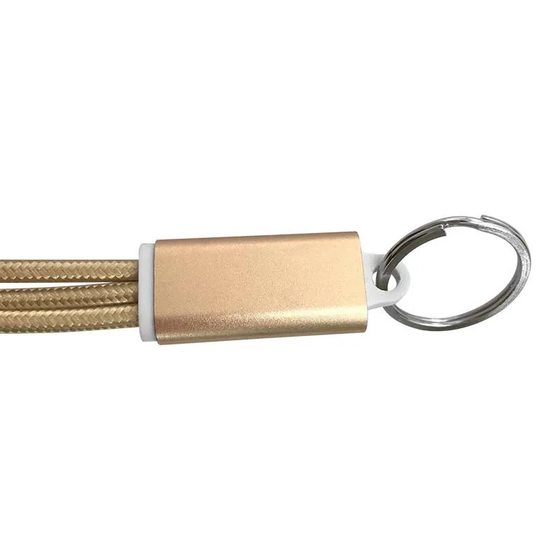 2 в 1 кабель зарядного устройства USB с двумя разъемами + Type C для ключей от Wpeng (USB2xType