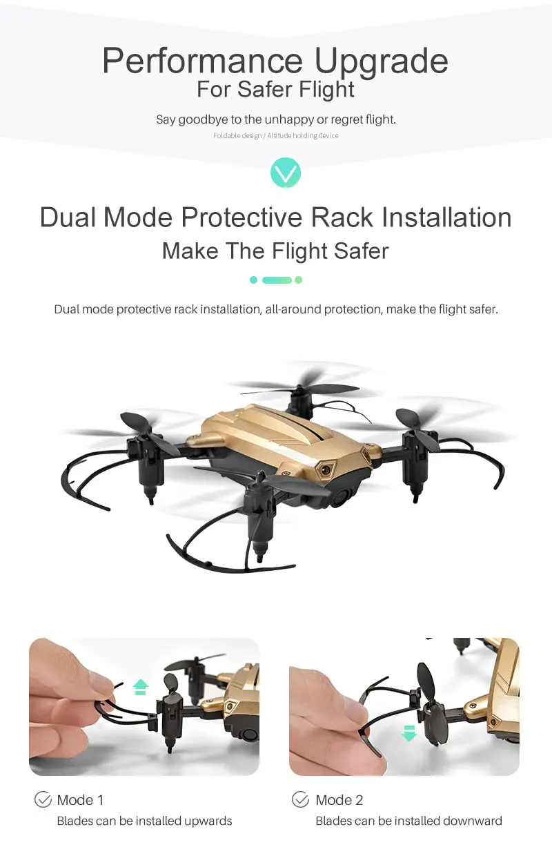 Мини складной селфи RC радиоуправляемые дроны самолет MJD KY301 с WiFi HD камера VS syma x5c x5sw x8w x8 pro x5hw s20w s30w Дрон