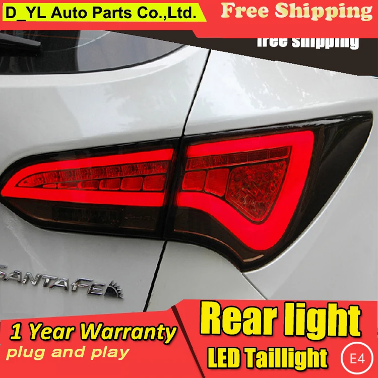 

Car Styling Accessories for Hyundai IX45 Taillights New SantaFe LED Tail Lamp IX45 LED Rear Lamp DRL+Brake+Park+Signal led l