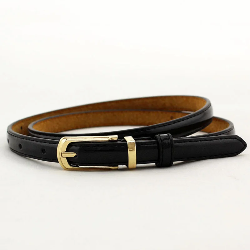 Ремень LITTOX тонкий женский модный дизайнерский пояс из искусственной кожи