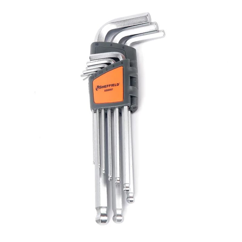Комплект шестигранных головок Шеффилда 9 шт. S050007|wrench set|hex wrenchhex wrench set |