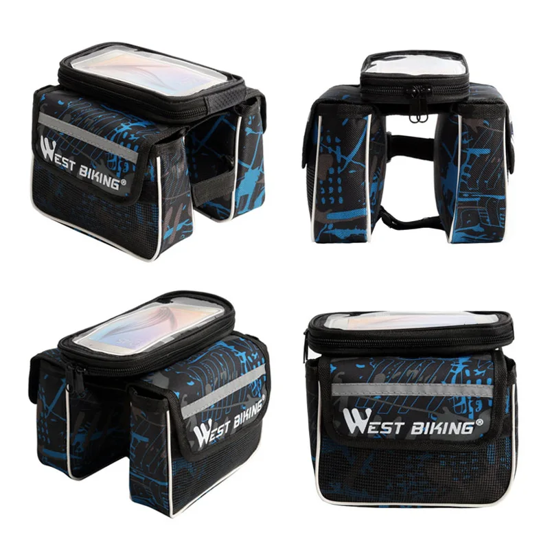 WEST BIKING велосипедная сумка аксессуар для сенсорного экрана водонепроницаемая