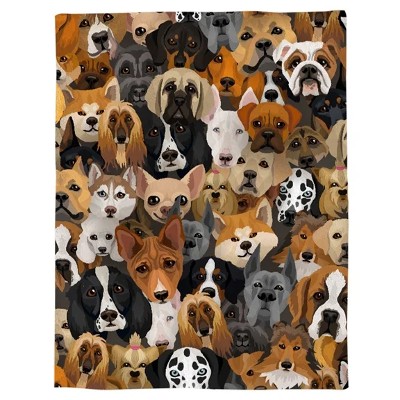 LEX01625 Jolly Corgis в зеленом пледы одеяло, домашнее украшение собака и Кость Теплый микрофибры одеяло s для спальни - Цвет: LEX01625