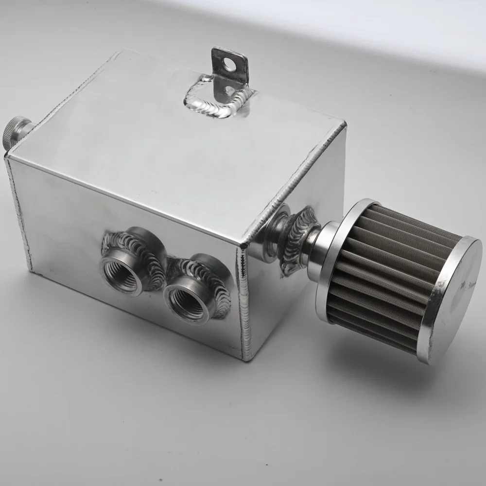 Autofab Racing 2L УНИВЕРСАЛЬНЫЙ маслоуловитель с высоким потоком дыхательным и