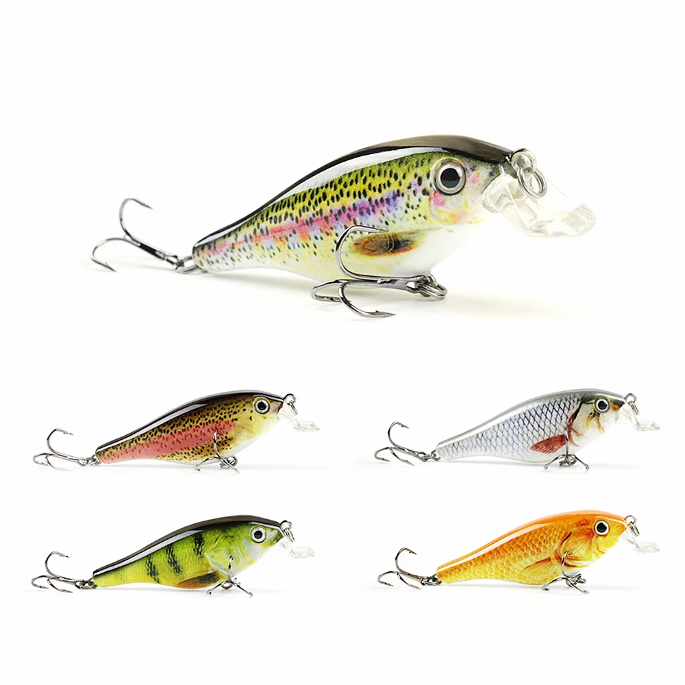 8 3 см/11 3g Одежда высшего качества Crankbait Жесткий Пластик рыболовная приманка на
