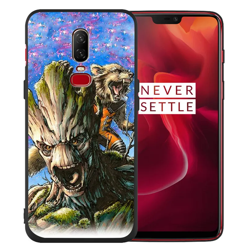 Роскошный крут Мстители Marvel для One plus 5 5T 7 Pro Oneplus 6 6T чехол для телефона задняя крышка Funda Coque Etui capinha мультфильм мягкий