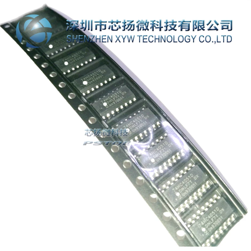 PSTQE Новый 10 шт. 74HC4051D 74HC4051 HC4051 SOP-16 Бесплатная доставка | Электронные компоненты и