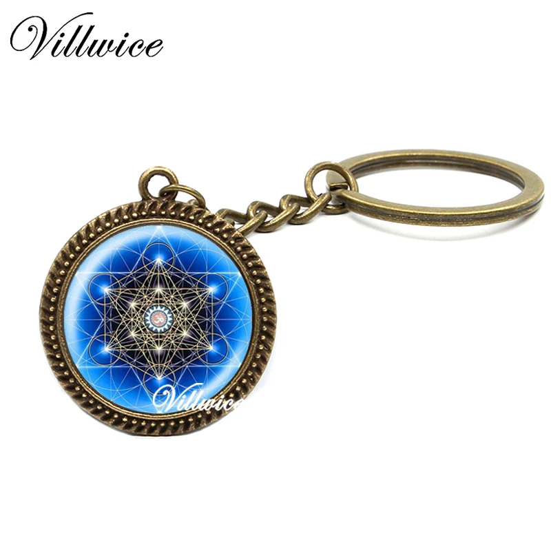 Новый 2020 буддийский брелок для йоги Мандала кулон Брелки Подвеска ом