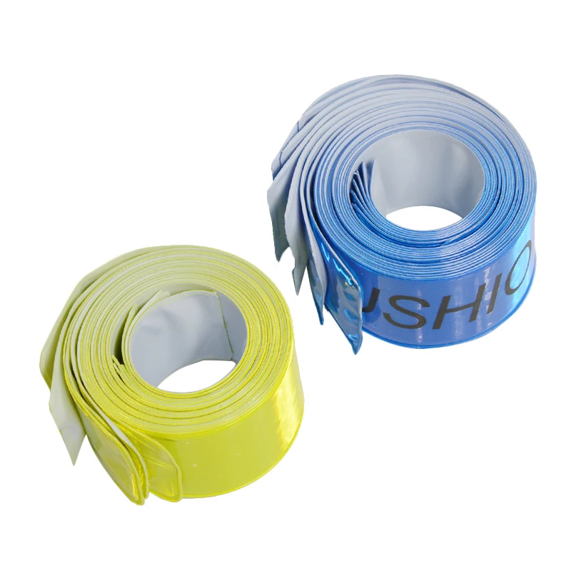2Pcs Protable Mountain Bike Bicycle MTB Reflective Safe Leg Pants Clip Strap Silicon Steel Reflector Tape Cycling Accessories