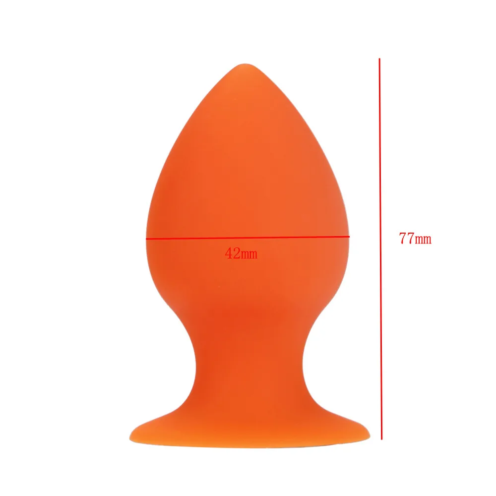 Анальная пробка металлическая Мягкий силикон для мужчин и женщин g-точка