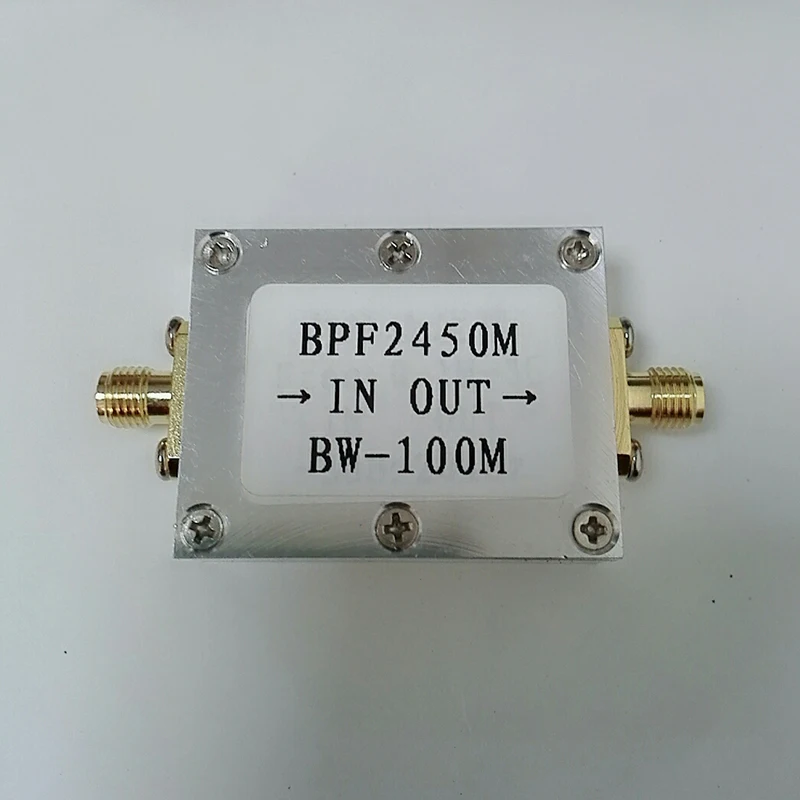 

2,4G 2450MHz фильтр Bandpass Bluetooth WiFi Zigbee Anti-jamming, узкодиапазонный фильтр