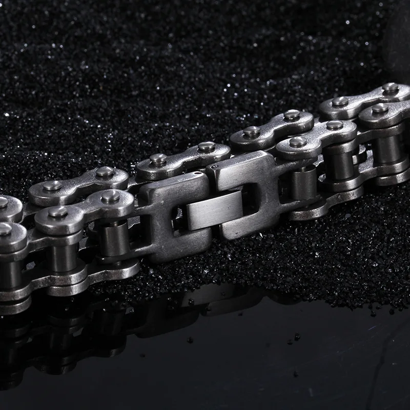 Велосипедный браслет-цепочка трендовый классический мужской браслет из