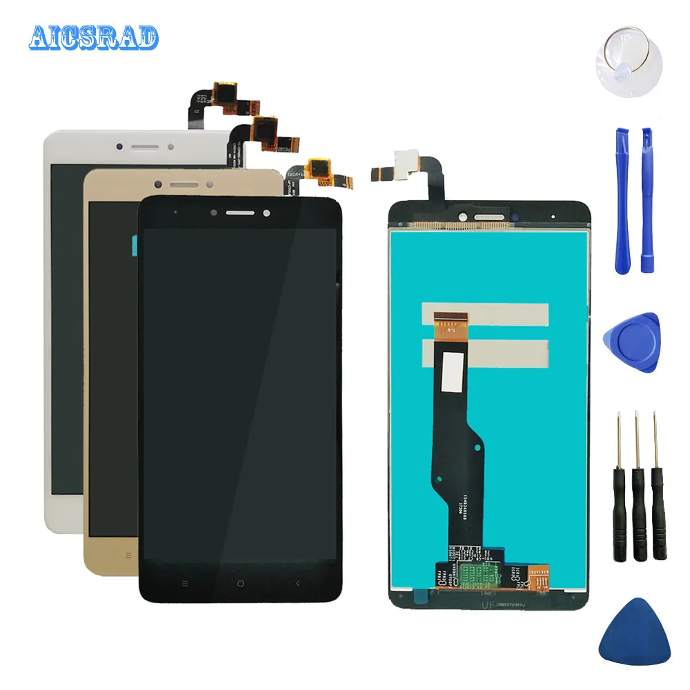 ЖК для Xiao mi Red Note 4X экран глобальная версия запасной дисплей красный homg Note4X S +