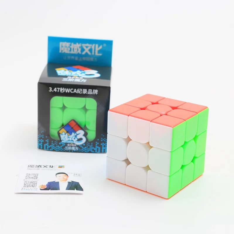 Оригинальный Moyu meilong 3 5 см 3x3x3 волшебный скоростной куб пазл без наклеек 3x3