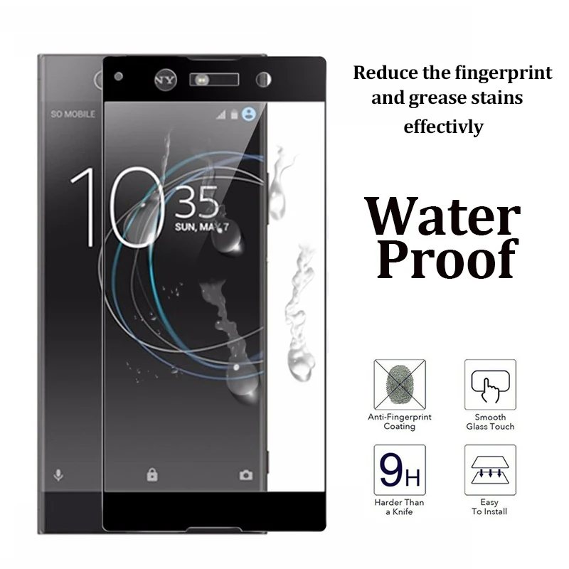 Закаленное стекло для Sony Xperia Xz1 Compact Защитная пленка экрана Xz 1 защитное Experia X Z