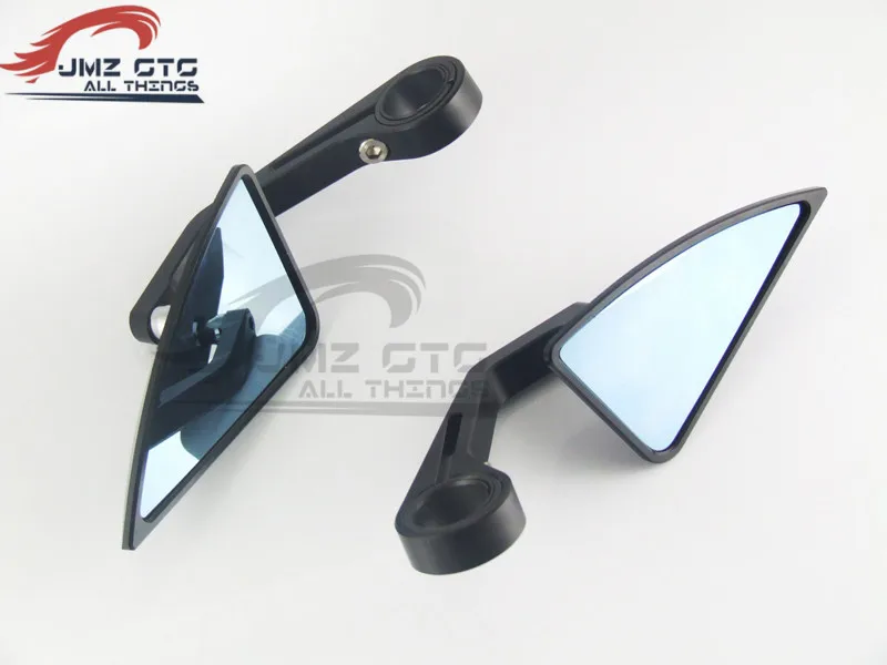 

CNC Aluminum Motorcycle22mm Handle Bar End Rearview Side Mirrors Handlebar grips Rearview Side Mirror Universal