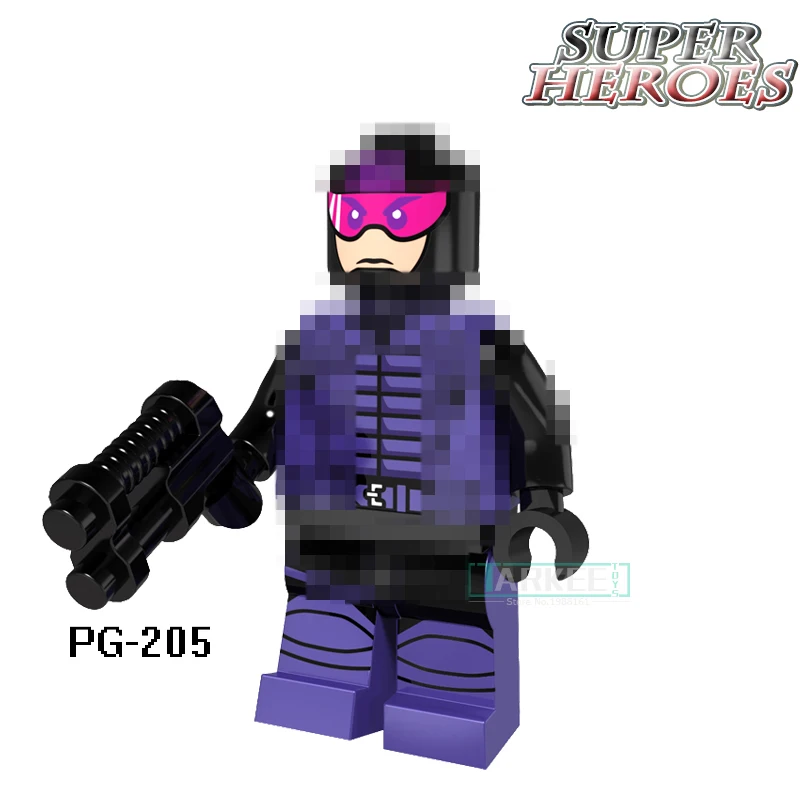 PG8057 строительные блоки паук женщина Паладин Venom цифры PG206 Мстители Superhero Звездные