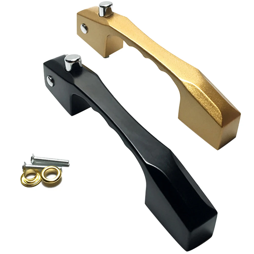 Новый 1 шт. дверь окно ручка велосипедный алюминиевый замок Pull Handle Блокировка