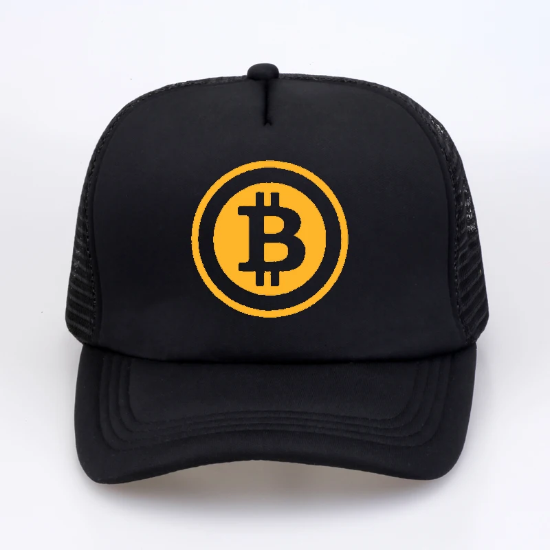Gorra de camionero para hombre y mujer, sombrero de béisbol divertido de BitCoin Bit Coin Mining, Hip Hop, malla fresca, para jóvenes