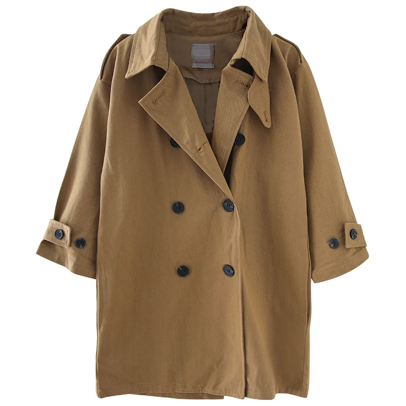 Модный Тренч 2019 года для маленьких детей верхняя одежда девочек детская