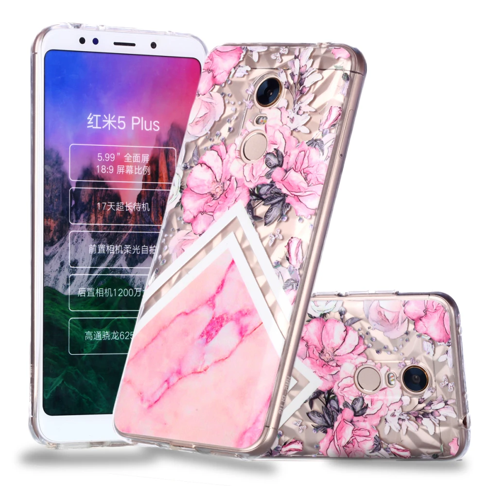 Силиконовый 3D-чехол для телефона Xiaomi Redmi 5 5Plus чехол 6 6A Note 5A 5Pro 6Pro | Мобильные