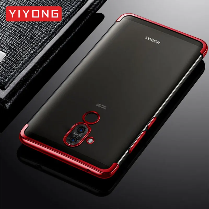 Для huawei mate 20 Lite чехол YIYONG роскошное покрытие мягкий для Pro 20X20 силиконовый матовый