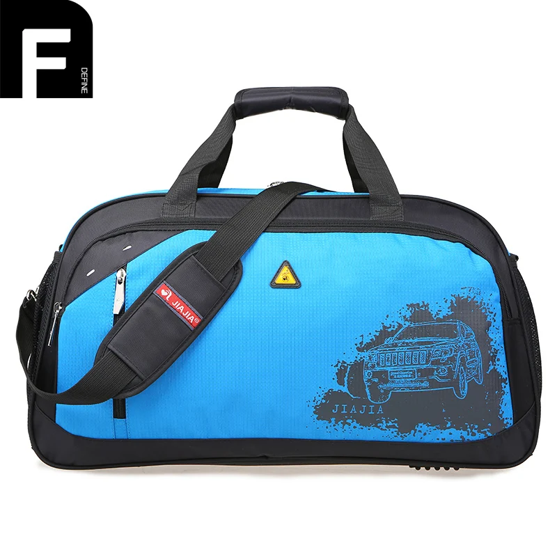 Большая емкость дорожные сумки женщины багаж Duffle Bag Нейлон водонепроницаемые