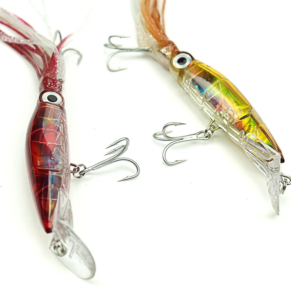 6 шт./компл. жесткая рыболовная приманка большого размера искусственная наживка 24