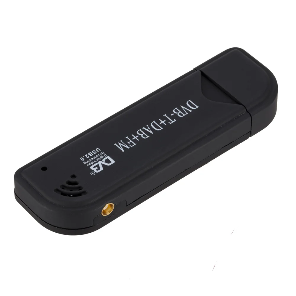 ТВ-тюнер USB2.0 синий ТВ-Стик DAB FM DVB-T RTL2832 R820T SDR флешка цифровой ТВ-приемник ИК-пульт