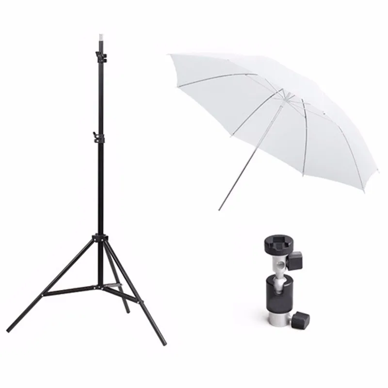 Inno Фотостудия Свет Стенд Флэш Кронштейн Umbrella Поворотный Держатель Головки Набор