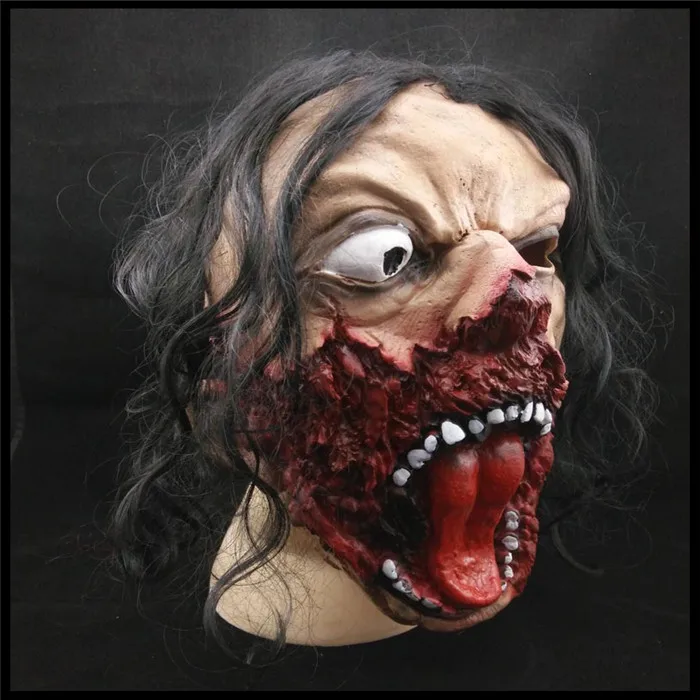 Хэллоуин Страшные Мумия маска haloween Уход за кожей лица Payday призрак Маски для век Террор Дьявол Косплэй маска Экологично латекс маска маски Товары
