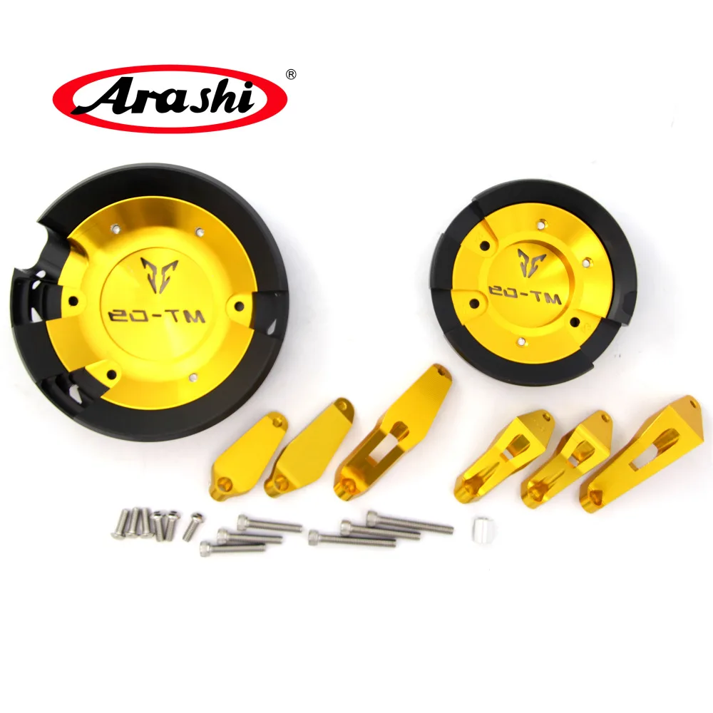 

Arashi For YAMAHA FZ09 2014-2016 Engine Guard Protector Stator Cover Case Crash FZ 09 FZ-09 2014 2015 2016 MT09 FJ09 XSR900