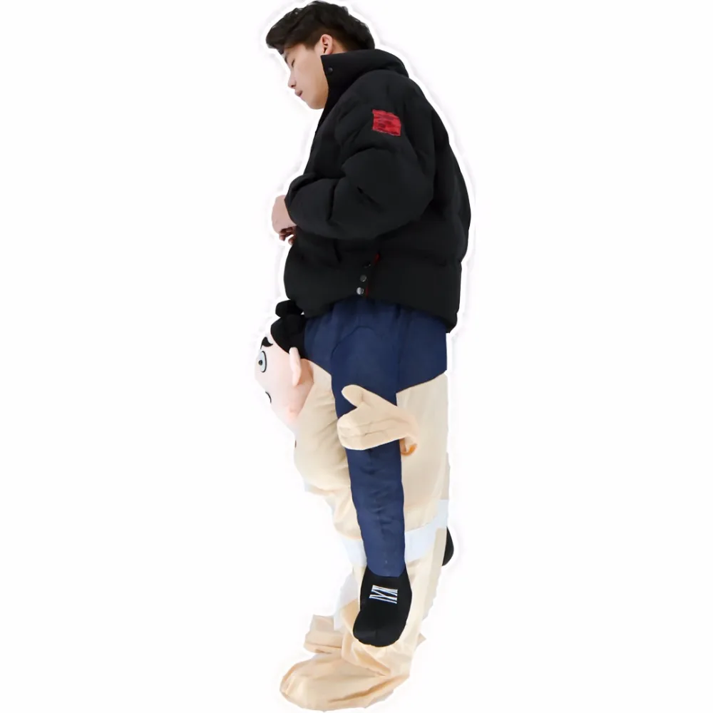 Ride On Me Carry Back Mascot Sumo Fancy Dress Costume Funny Wrestler Japan Halloween Party Cosplay Disfraz | Тематическая одежда и