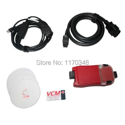 Fcarobd 1pc China mental box VCM IDS V86 diagnostic interface with software scanner for Ford | Автомобили и мотоциклы
