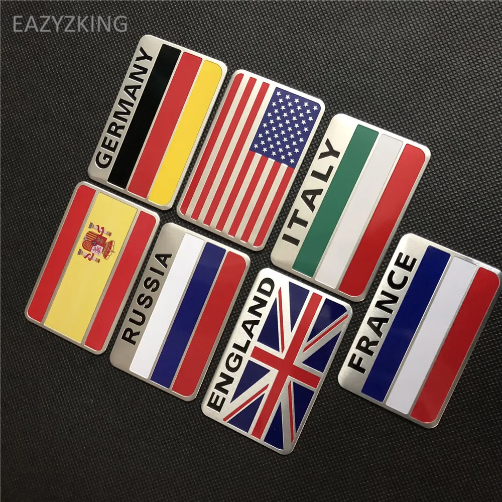 

Автомобильные наклейки EAZYZKING с национальным флагом для Hyundai Santa Fe Veracruz Mistra Tucson Veloster Rohens AZERA Avante