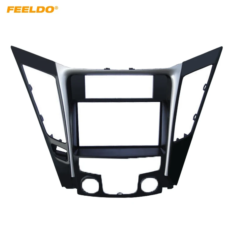 FEELDO Автомобильная установка DVD Радио 2Din фасции Рамка для Hyundai Sonata YF(Luxry Type LHD)
